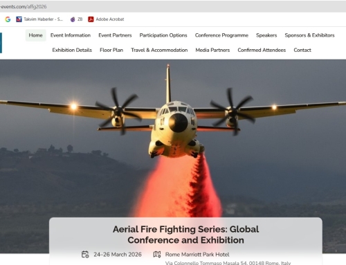 Aerial Fire Fighting Global 2026 Roma’da düzenlenecek