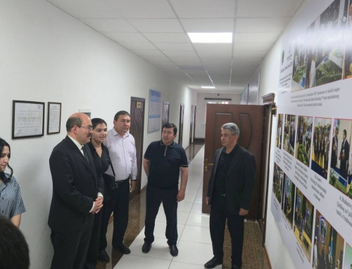 GÖNDER YK Başkanı İsmail Belen Özbekistan Yashilloyiha Enstitüsünü ziyaret etti-3 Nisan 2026